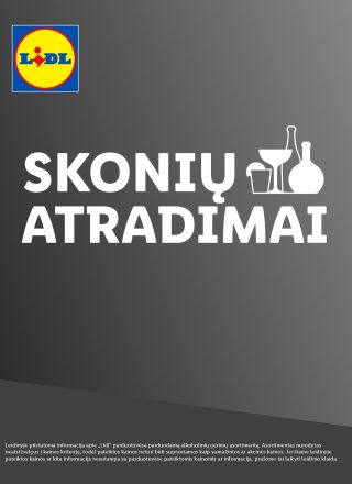 LIDL Skonio atradimai 2025.12.01 - 2032.12.06