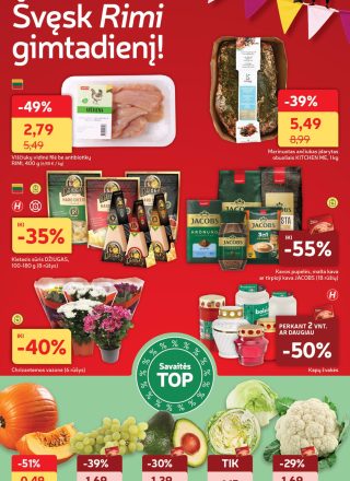 „Rimi“ savaitinis leidinys Nr. 44 2026.10.27 - 2026.11.02