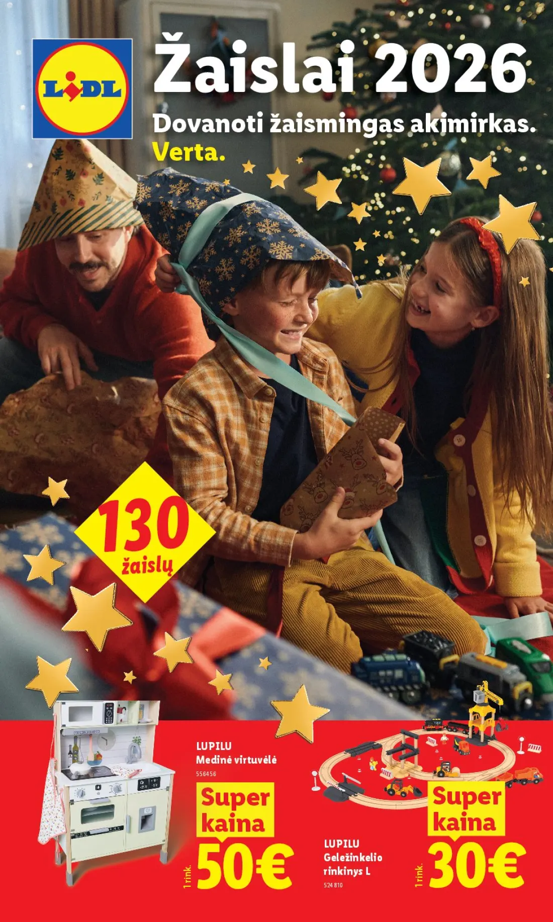 LIDL Žaislų katalogas, 1 psl.