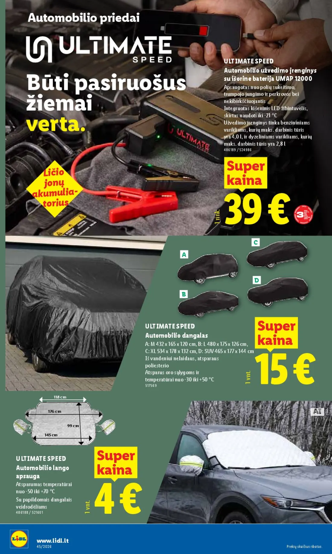 LIDL Ne maisto prekių pasiūlymai, 2 psl.