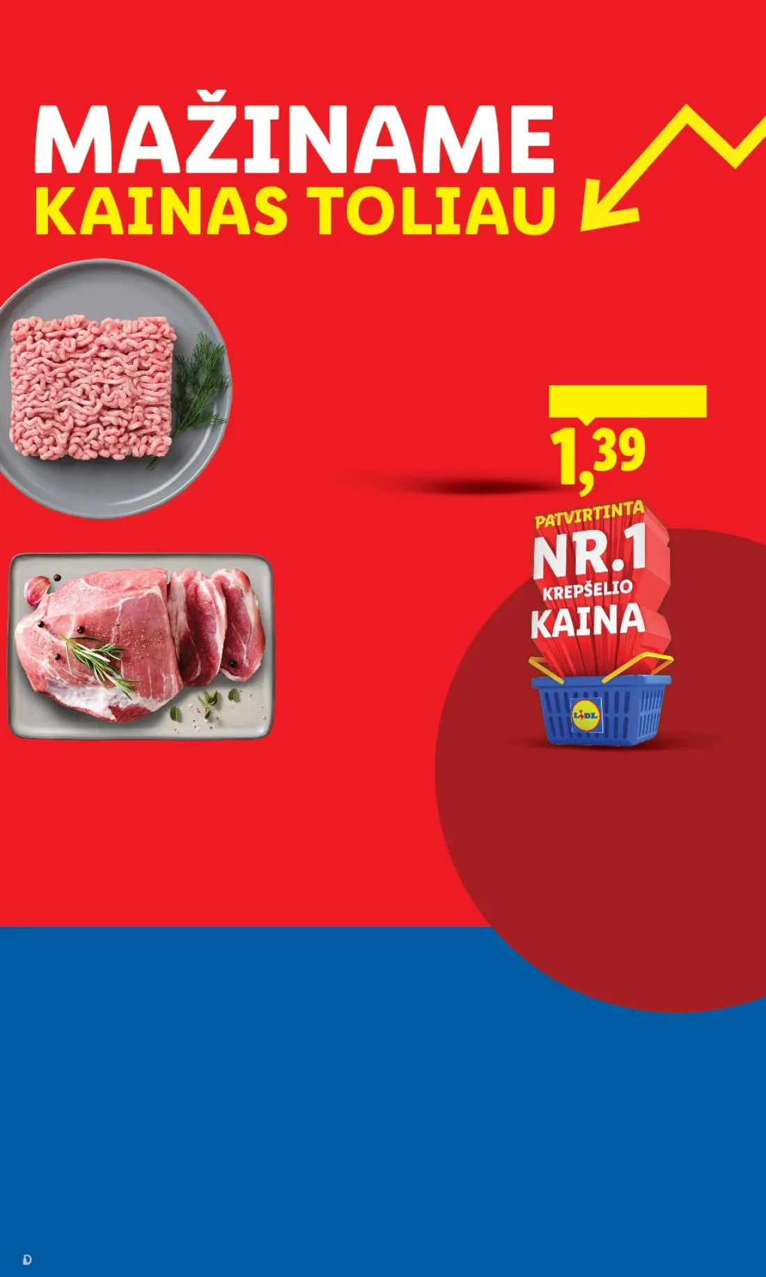 LIDL Nauja parduotuvė!, 4 psl.: MAŽINAME KAINAS TOLIAU