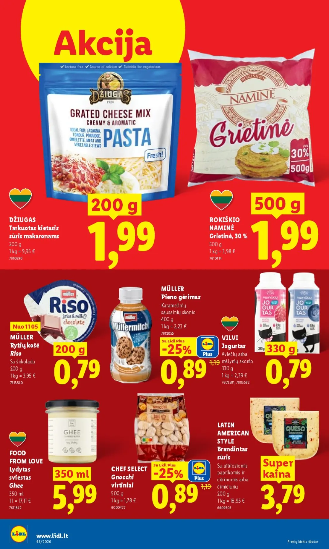 LIDL Maisto prekių pasiūlymai, 10 psl.