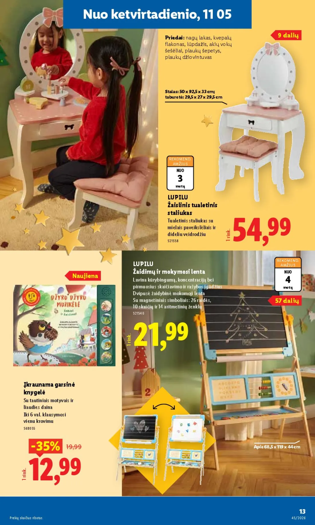 LIDL Ne maisto prekių pasiūlymai, 13 psl.