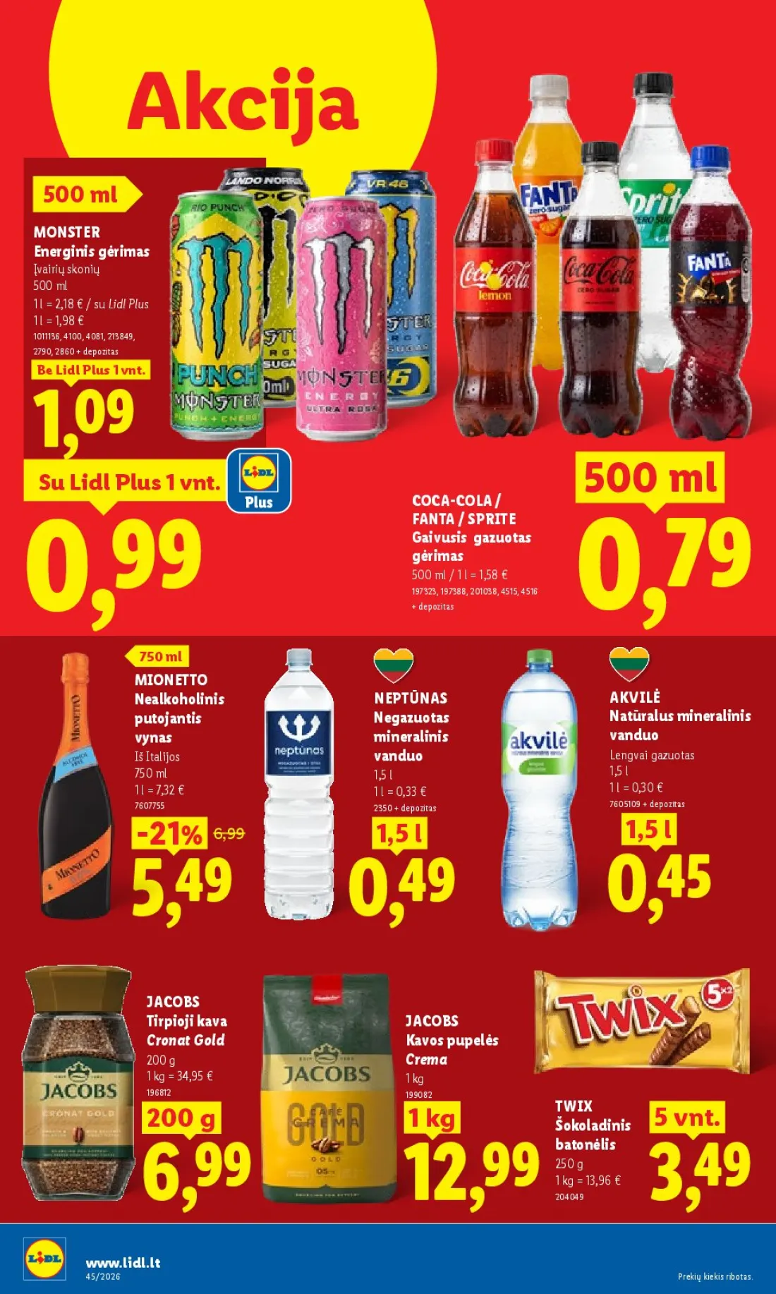 LIDL Maisto prekių pasiūlymai, 14 psl.