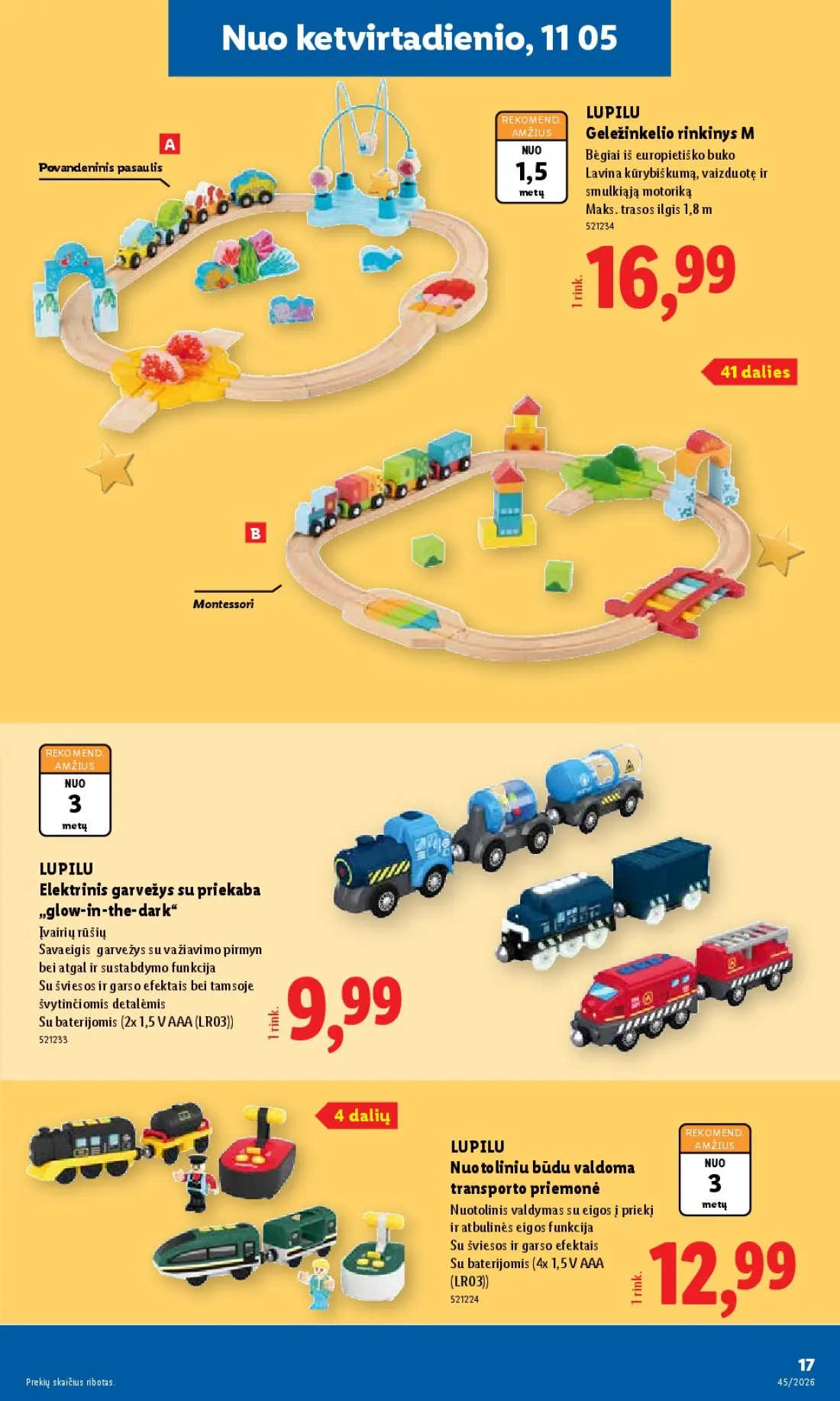 LIDL Ne maisto prekių pasiūlymai, 17 psl.