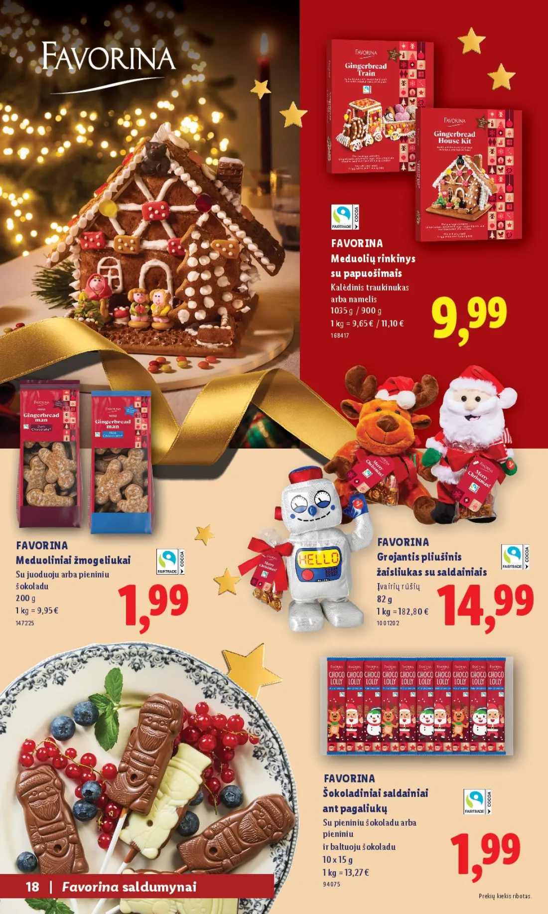 LIDL Žaislų katalogas, 18 psl.