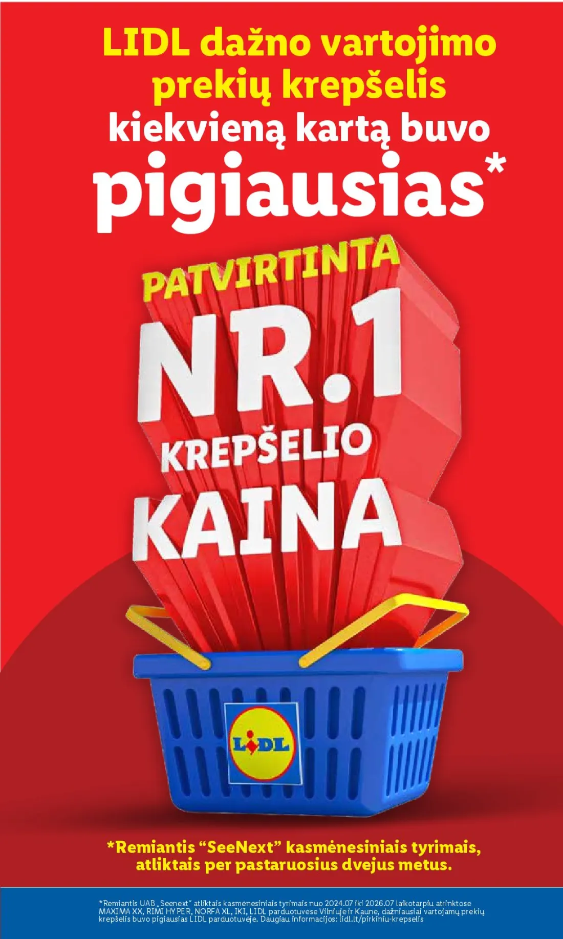 LIDL Ne maisto prekių pasiūlymai, 21 psl.: LIDL dažno vartojimo prekių krepšelis kiekvieną kartą buvo pigiausias Remiantis SeeNext kasmėnesiniais tyrima…