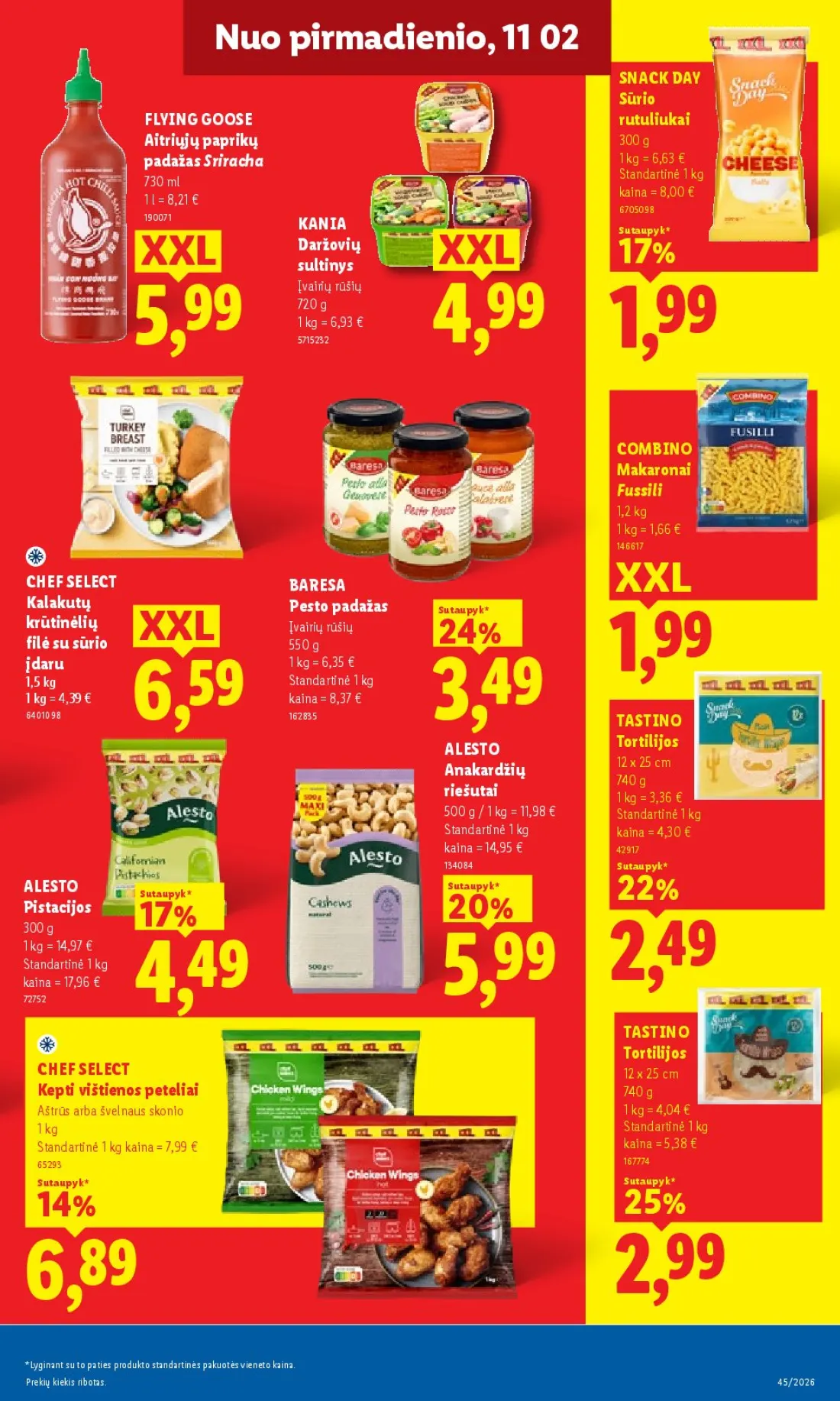 LIDL Maisto prekių pasiūlymai, 21 psl.