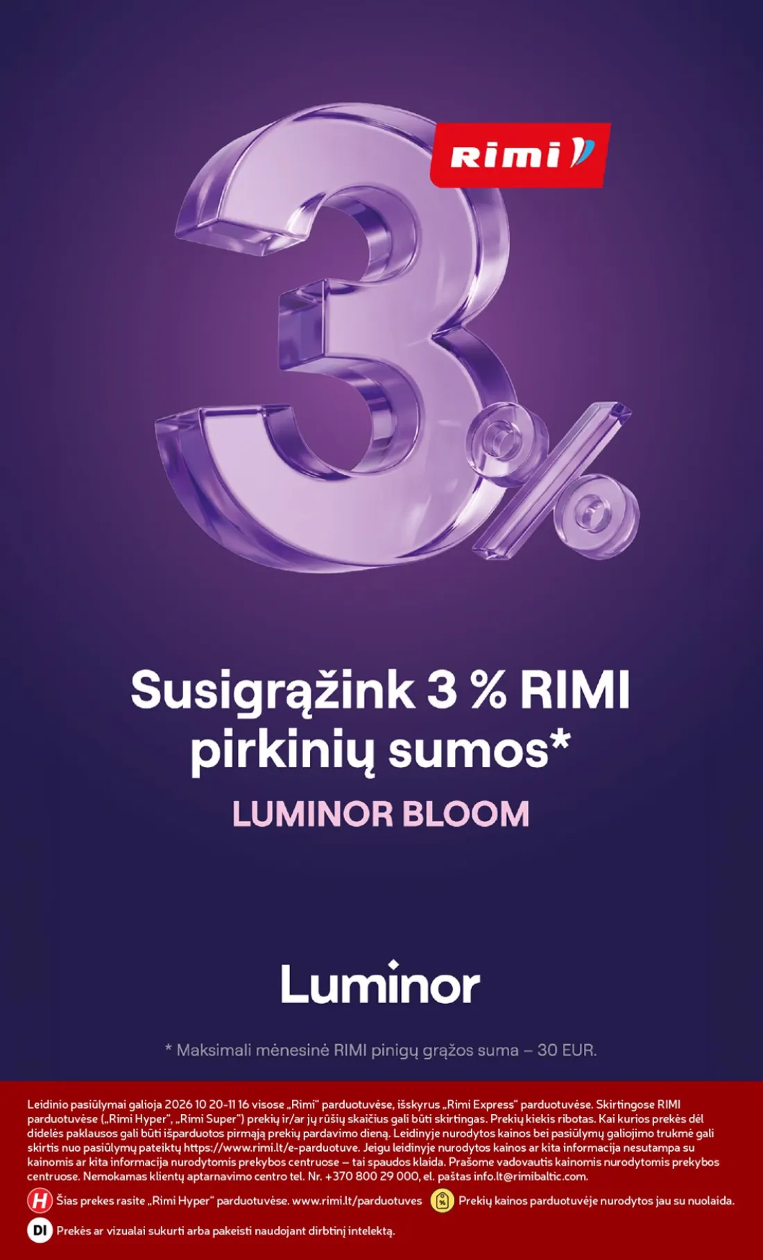 RIMI GROŽIO prekių katalogas Nr. 11, 22 psl.: Leidinio pasiūlymai galioja visose Rimi parduotuvėse išskyrus Express Skirtingose Hyper Super prekių ir/ar rū…