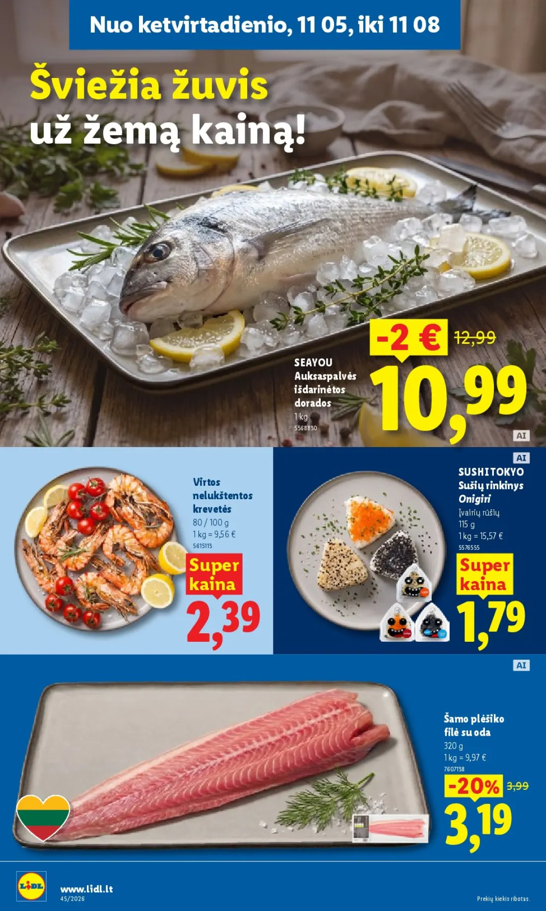 LIDL Maisto prekių pasiūlymai, 34 psl.