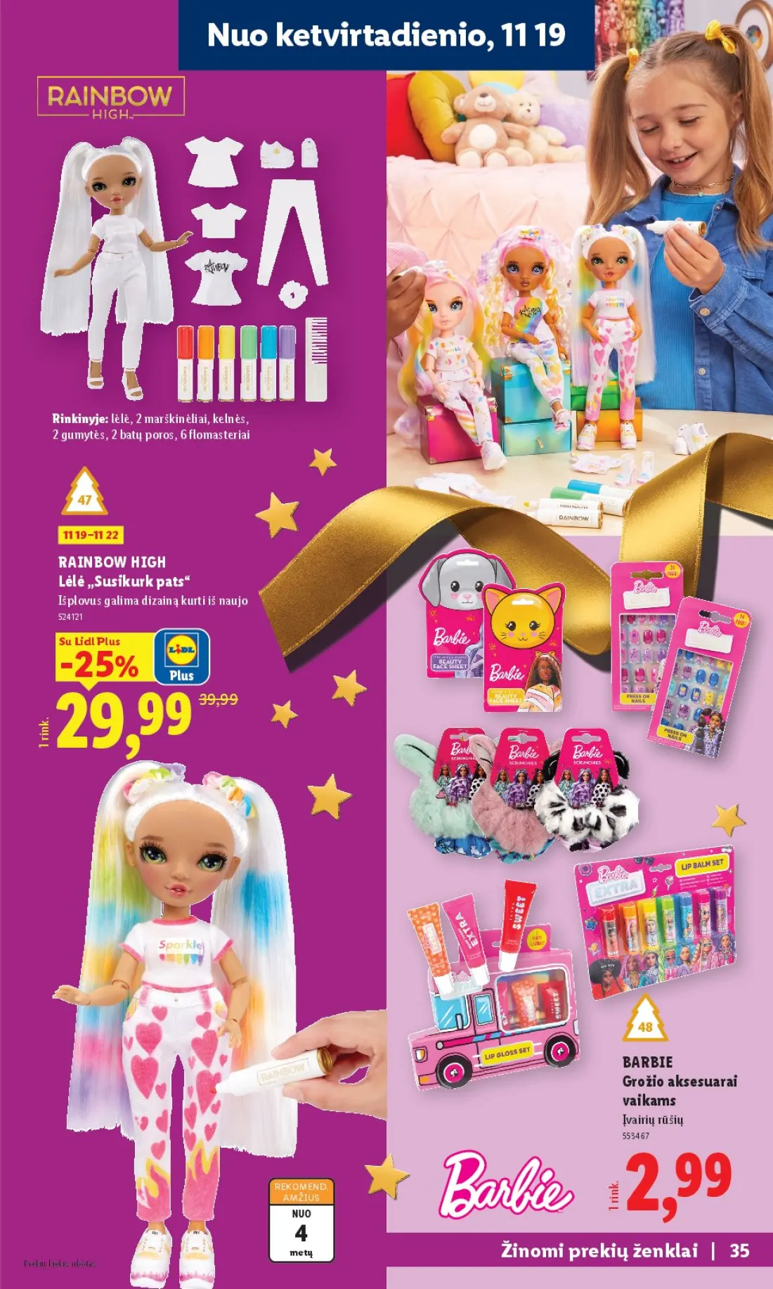 LIDL Žaislų katalogas, 35 psl.