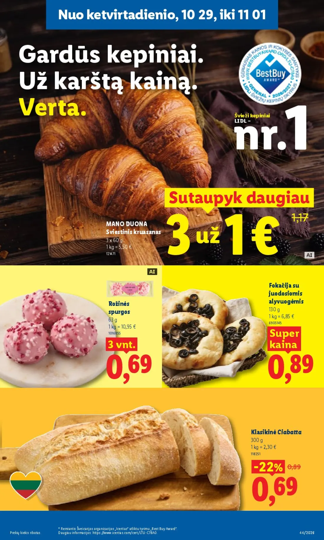 LIDL Maisto prekių pasiūlymai, 41 psl.: NNuo kuo keetvirtadienio,tvirtadienio Gardūs kepiniai karštą kainą Verta Švieži LIDL Sutaupyk daugiau MANO DU…