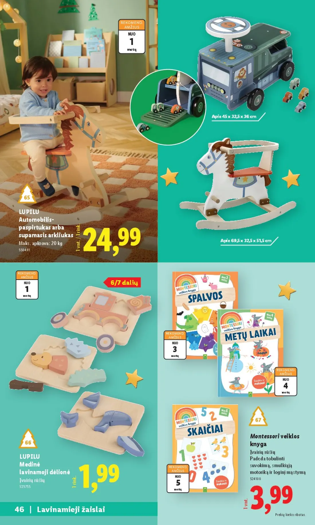 LIDL Žaislų katalogas, 46 psl.
